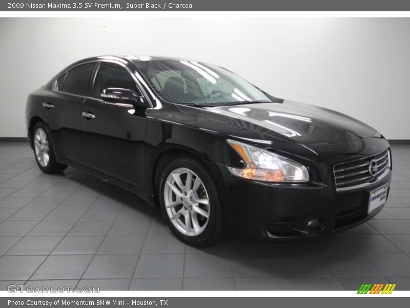 Super Black / Charcoal 2009 Nissan Maxima 3.5 SV Premium