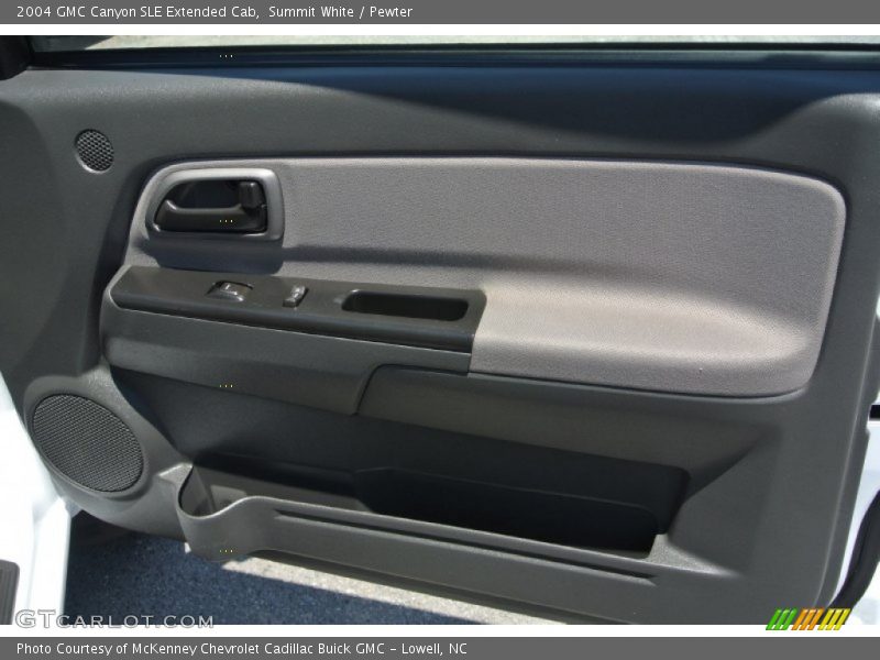 Summit White / Pewter 2004 GMC Canyon SLE Extended Cab