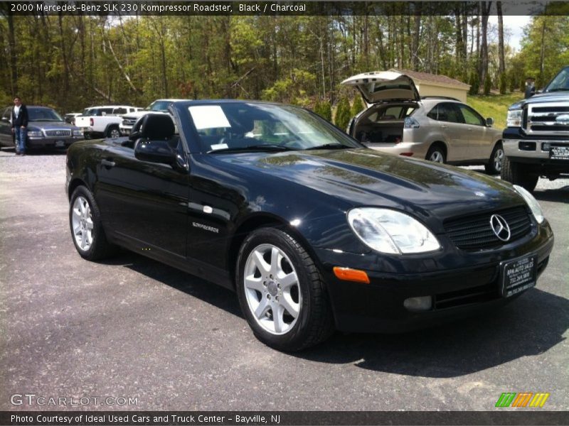 Black / Charcoal 2000 Mercedes-Benz SLK 230 Kompressor Roadster