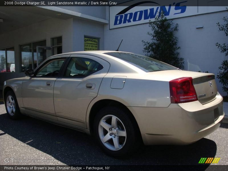 Light Sandstone Metallic / Dark Slate Gray 2008 Dodge Charger SE