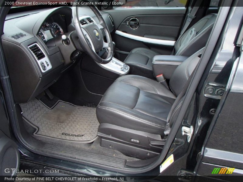  2008 Equinox Sport AWD Ebony Interior