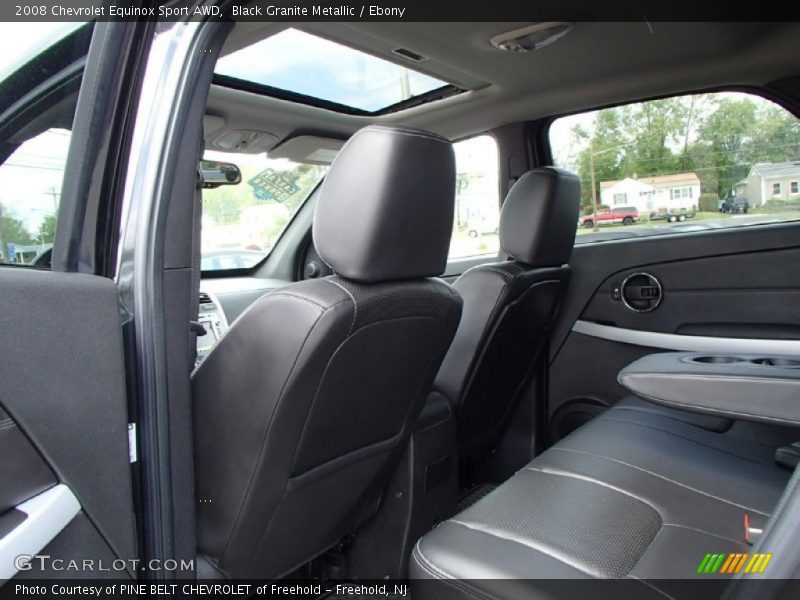 Black Granite Metallic / Ebony 2008 Chevrolet Equinox Sport AWD