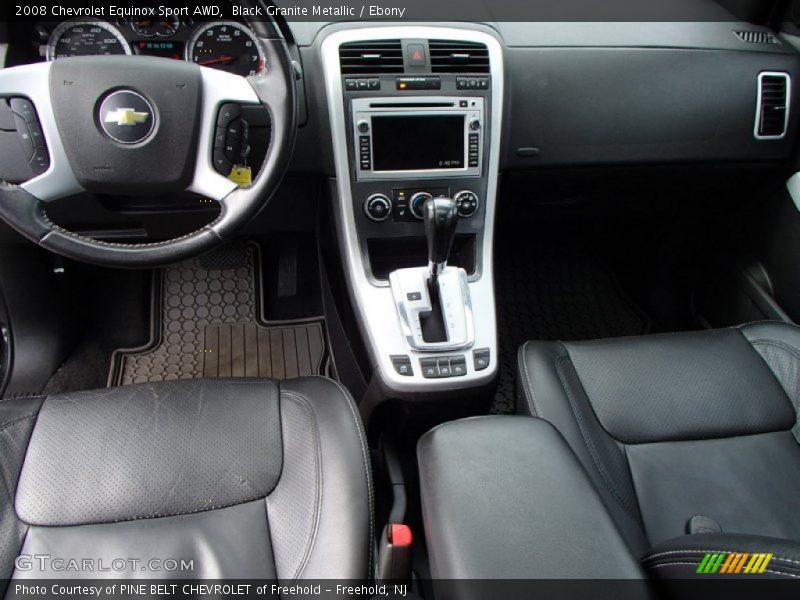 Black Granite Metallic / Ebony 2008 Chevrolet Equinox Sport AWD
