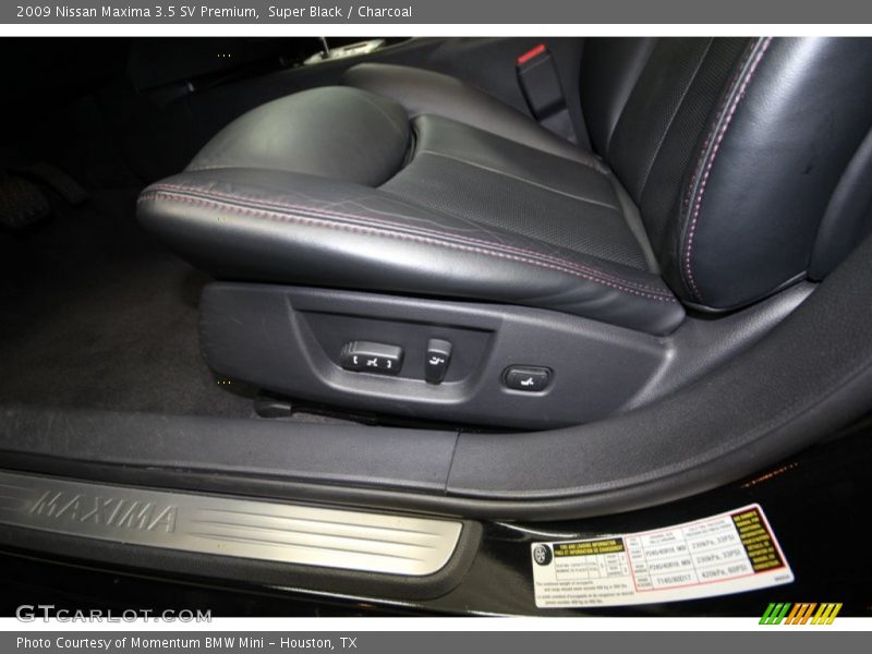 Super Black / Charcoal 2009 Nissan Maxima 3.5 SV Premium