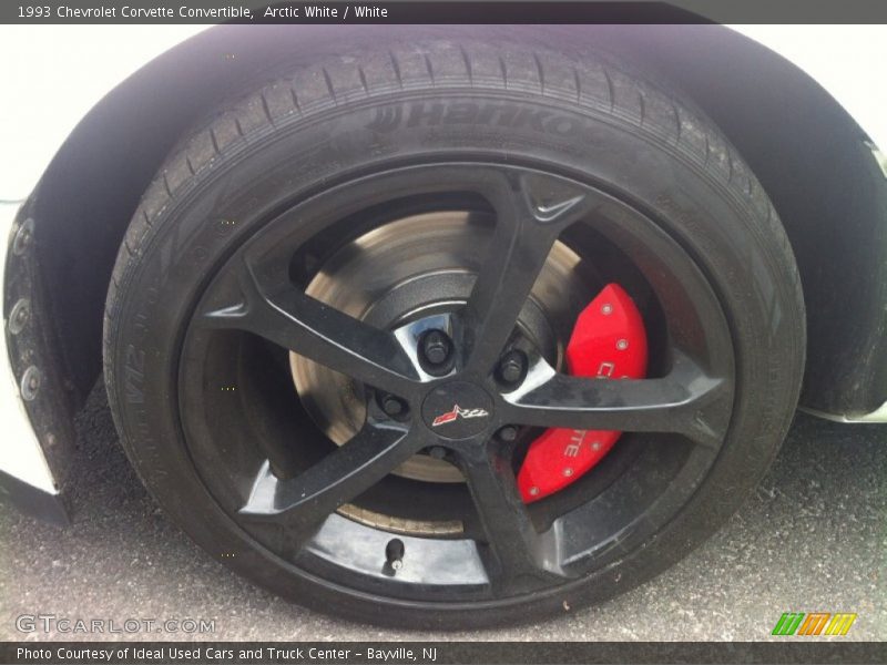 Custom Wheels of 1993 Corvette Convertible