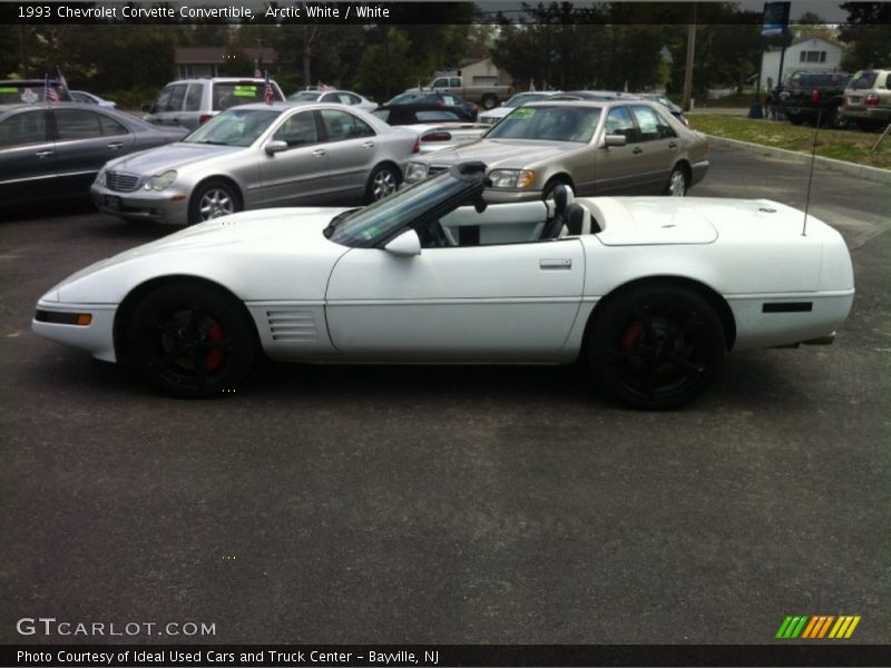  1993 Corvette Convertible Arctic White