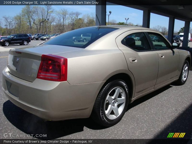 Light Sandstone Metallic / Dark Slate Gray 2008 Dodge Charger SE