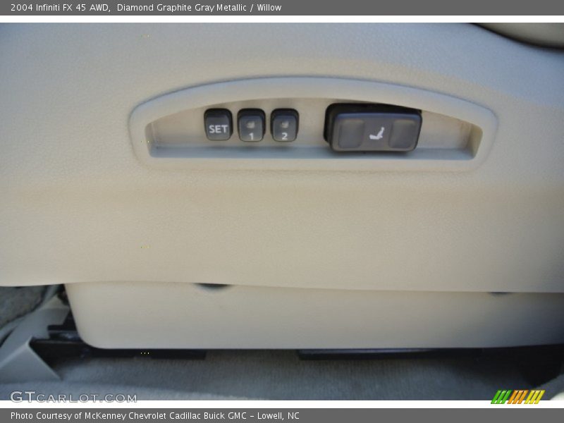 Diamond Graphite Gray Metallic / Willow 2004 Infiniti FX 45 AWD
