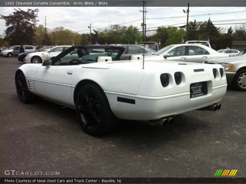Arctic White / White 1993 Chevrolet Corvette Convertible