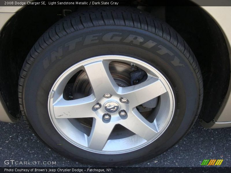 Light Sandstone Metallic / Dark Slate Gray 2008 Dodge Charger SE