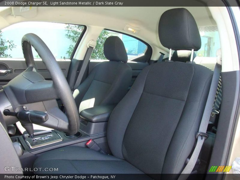 Light Sandstone Metallic / Dark Slate Gray 2008 Dodge Charger SE