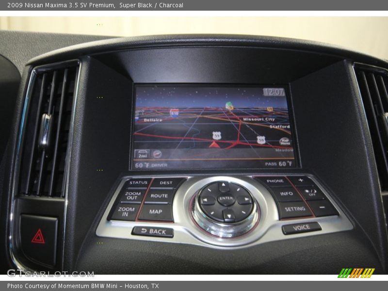 Super Black / Charcoal 2009 Nissan Maxima 3.5 SV Premium