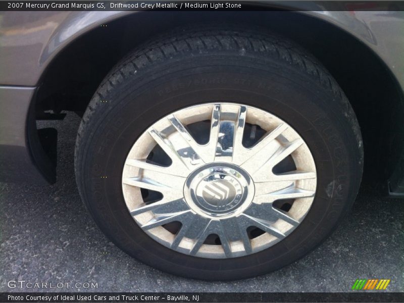 Driftwood Grey Metallic / Medium Light Stone 2007 Mercury Grand Marquis GS