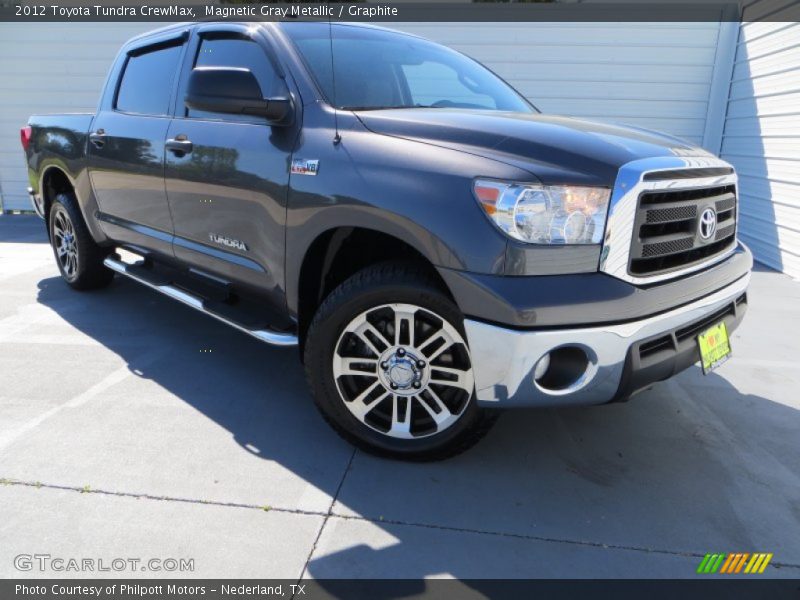 Magnetic Gray Metallic / Graphite 2012 Toyota Tundra CrewMax