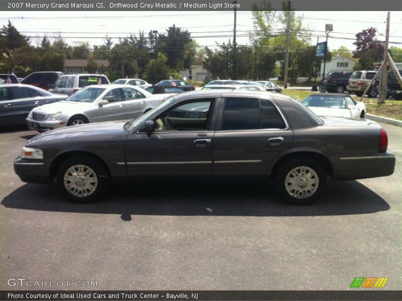Driftwood Grey Metallic / Medium Light Stone 2007 Mercury Grand Marquis GS