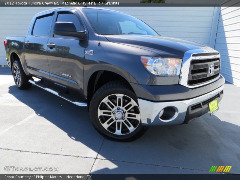 Magnetic Gray Metallic / Graphite 2012 Toyota Tundra CrewMax