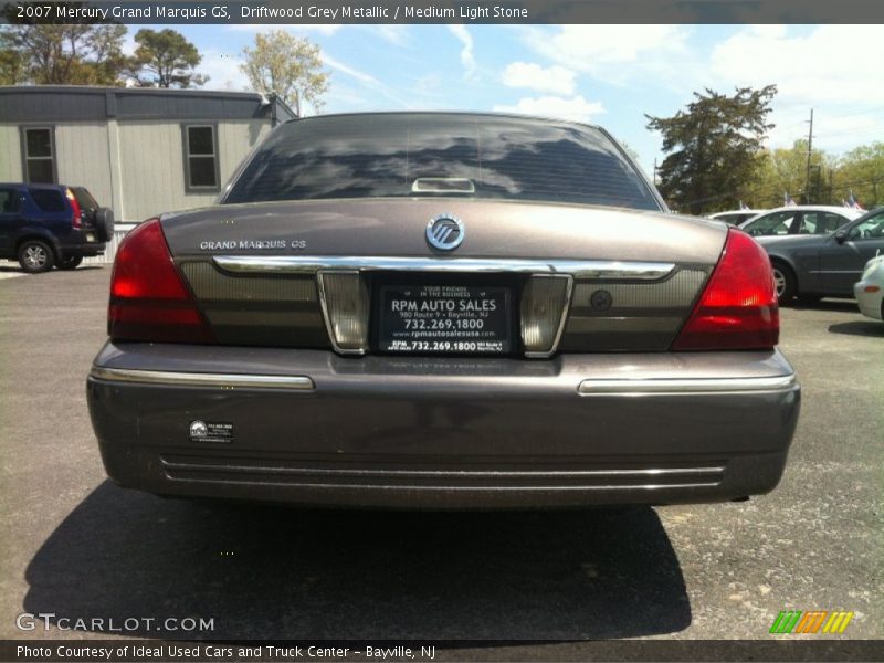 Driftwood Grey Metallic / Medium Light Stone 2007 Mercury Grand Marquis GS