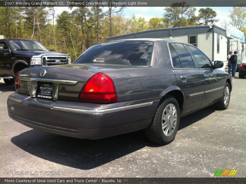 Driftwood Grey Metallic / Medium Light Stone 2007 Mercury Grand Marquis GS