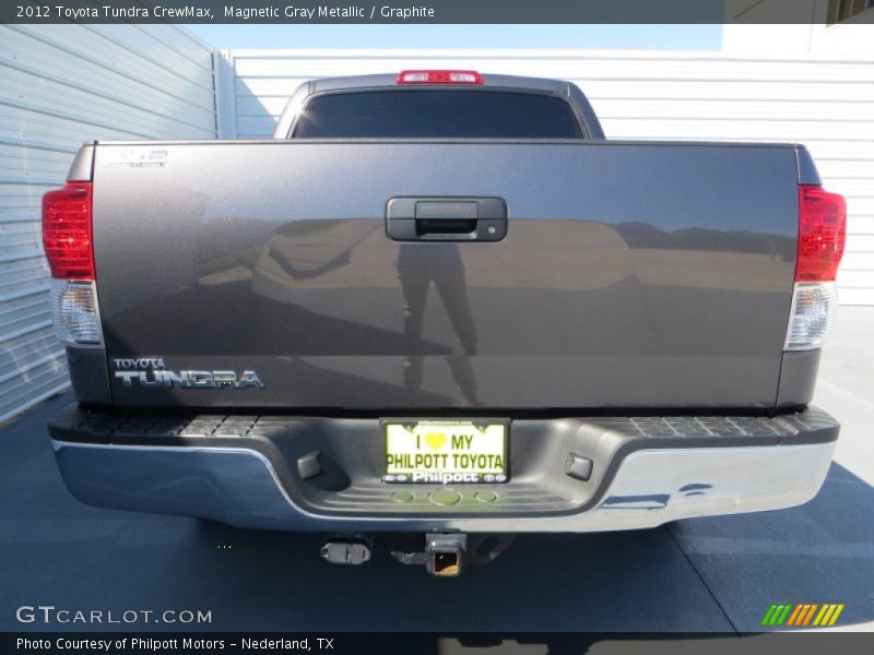 Magnetic Gray Metallic / Graphite 2012 Toyota Tundra CrewMax