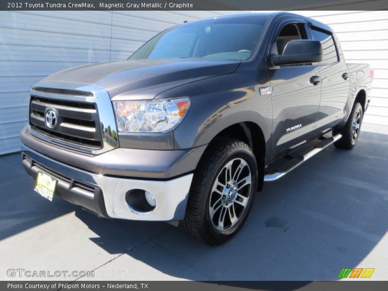 Magnetic Gray Metallic / Graphite 2012 Toyota Tundra CrewMax