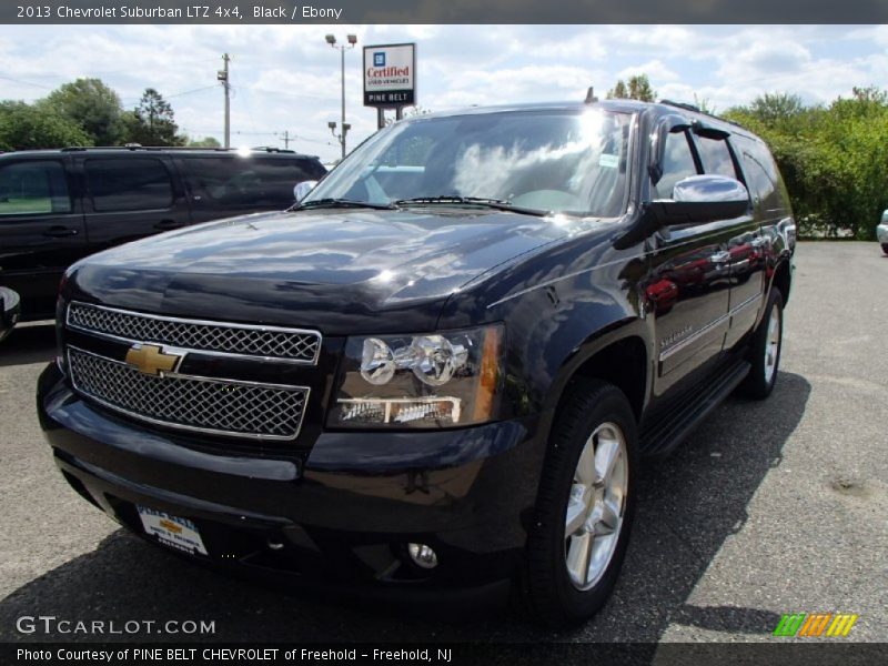Black / Ebony 2013 Chevrolet Suburban LTZ 4x4