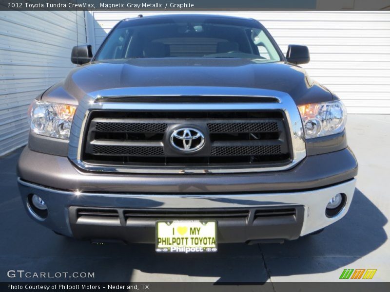 Magnetic Gray Metallic / Graphite 2012 Toyota Tundra CrewMax