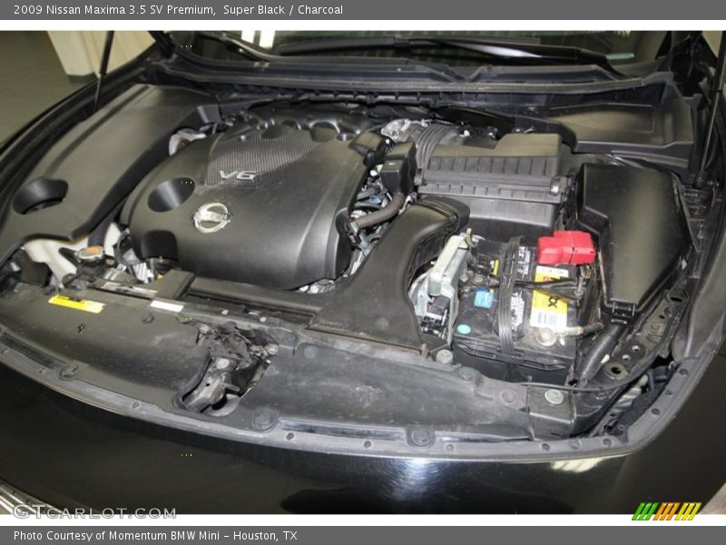 Super Black / Charcoal 2009 Nissan Maxima 3.5 SV Premium
