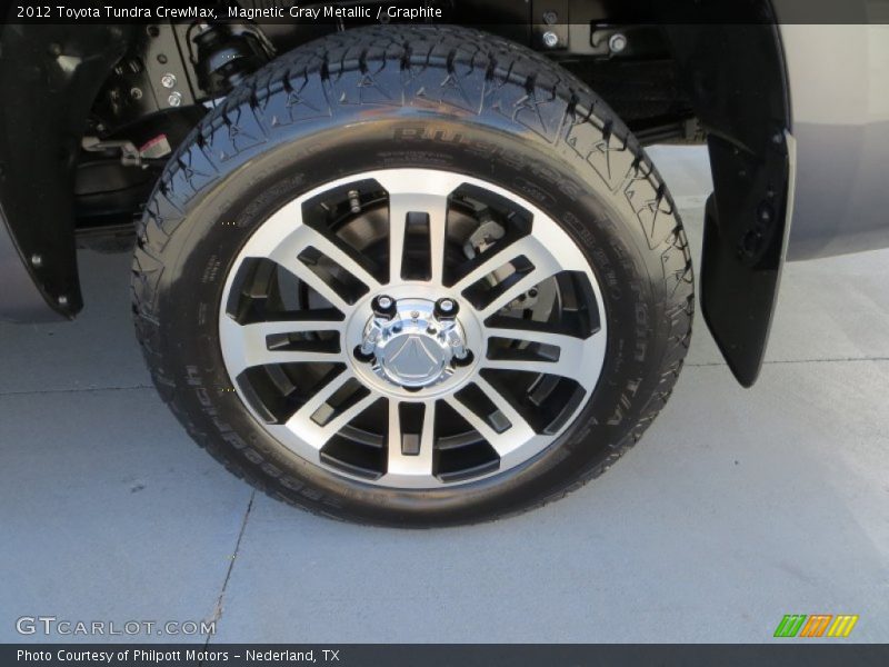 Magnetic Gray Metallic / Graphite 2012 Toyota Tundra CrewMax