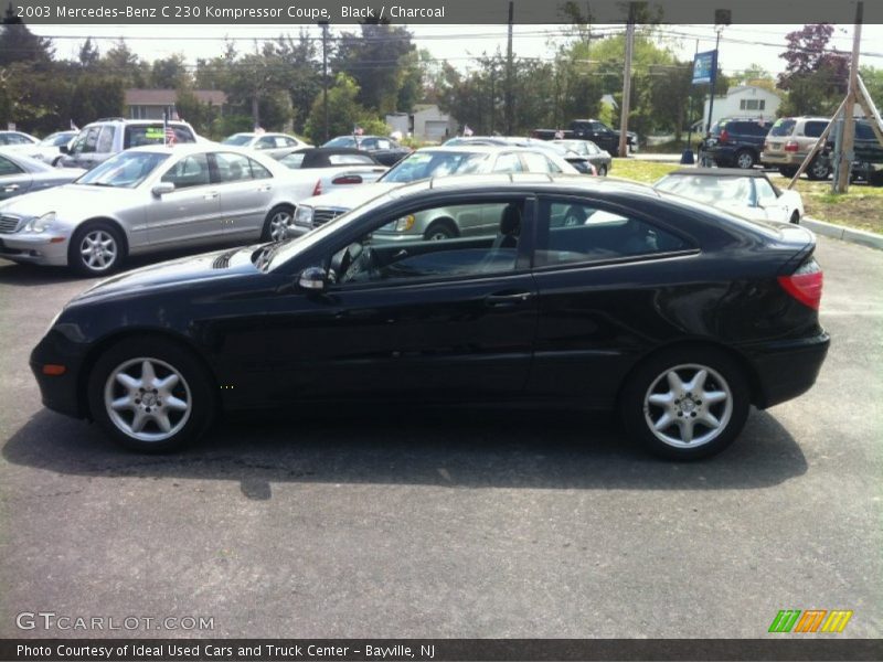 Black / Charcoal 2003 Mercedes-Benz C 230 Kompressor Coupe