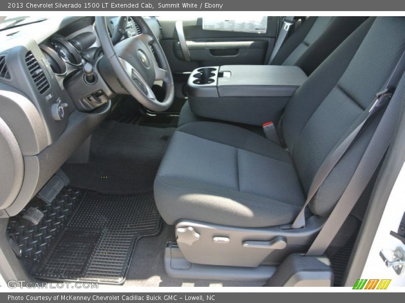 Summit White / Ebony 2013 Chevrolet Silverado 1500 LT Extended Cab
