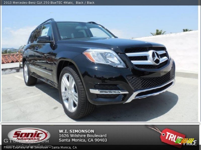 Black / Black 2013 Mercedes-Benz GLK 250 BlueTEC 4Matic