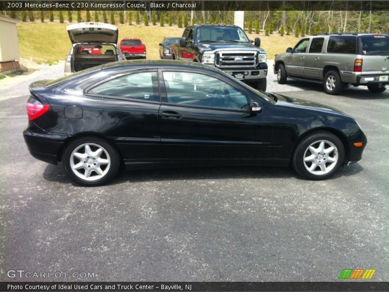 Black / Charcoal 2003 Mercedes-Benz C 230 Kompressor Coupe