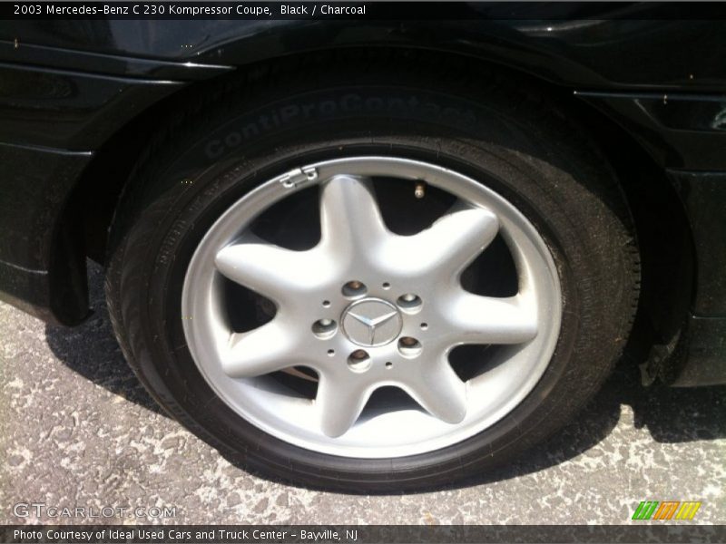 Black / Charcoal 2003 Mercedes-Benz C 230 Kompressor Coupe