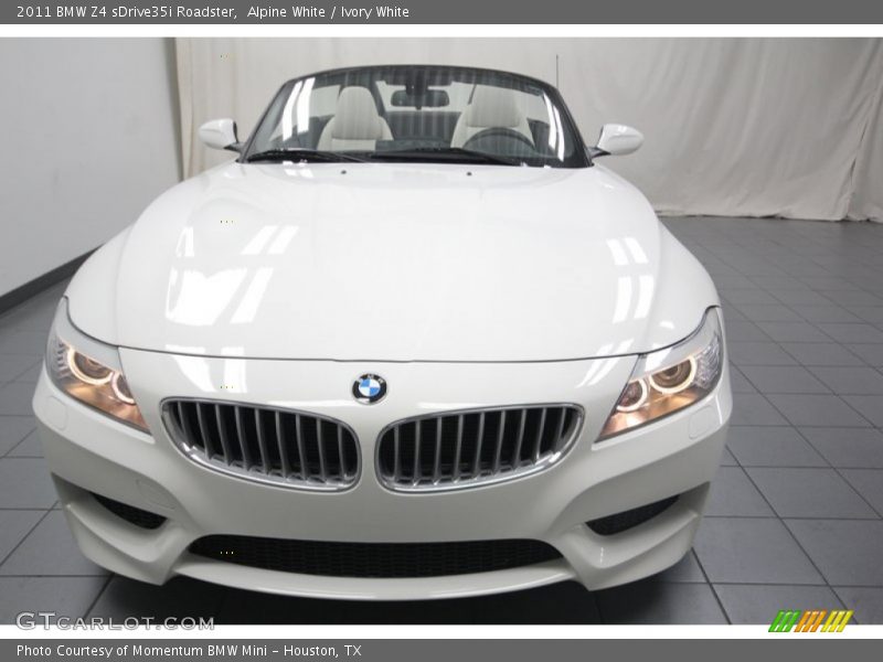 Alpine White / Ivory White 2011 BMW Z4 sDrive35i Roadster