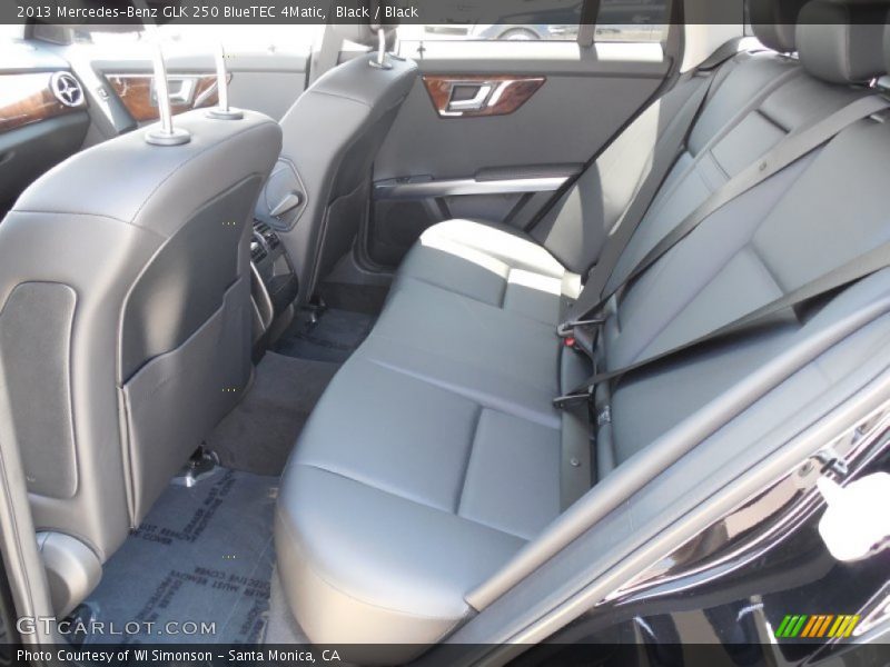 Rear Seat of 2013 GLK 250 BlueTEC 4Matic
