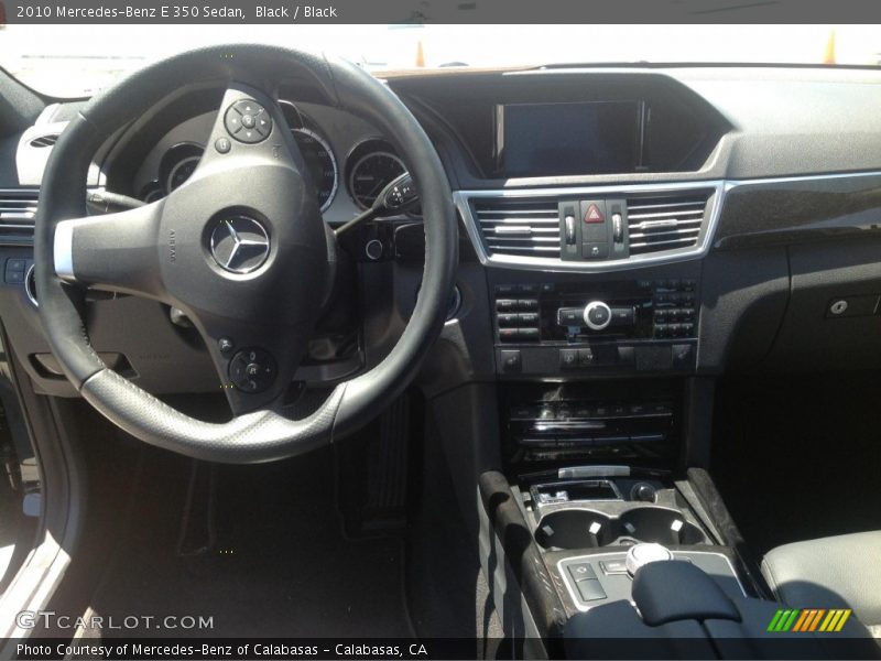 Black / Black 2010 Mercedes-Benz E 350 Sedan