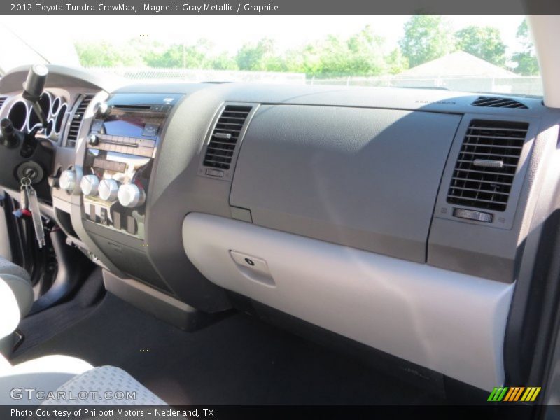 Magnetic Gray Metallic / Graphite 2012 Toyota Tundra CrewMax