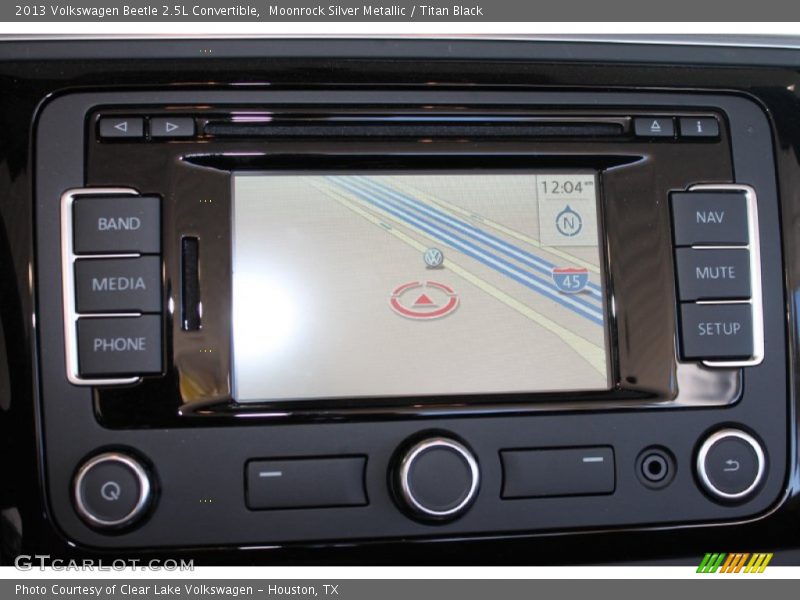 Moonrock Silver Metallic / Titan Black 2013 Volkswagen Beetle 2.5L Convertible