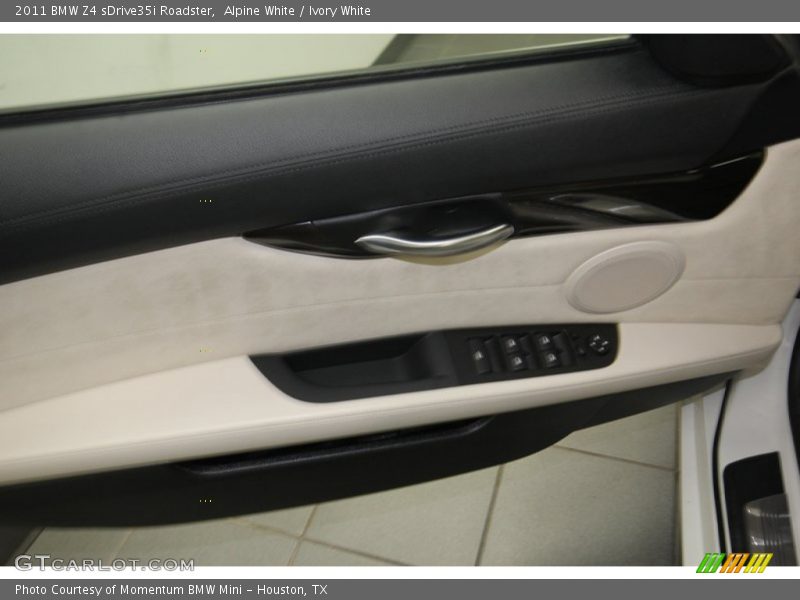 Alpine White / Ivory White 2011 BMW Z4 sDrive35i Roadster