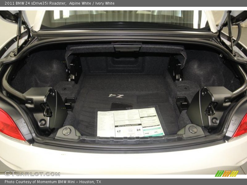 Alpine White / Ivory White 2011 BMW Z4 sDrive35i Roadster