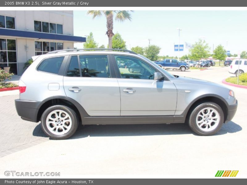 Silver Gray Metallic / Grey 2005 BMW X3 2.5i