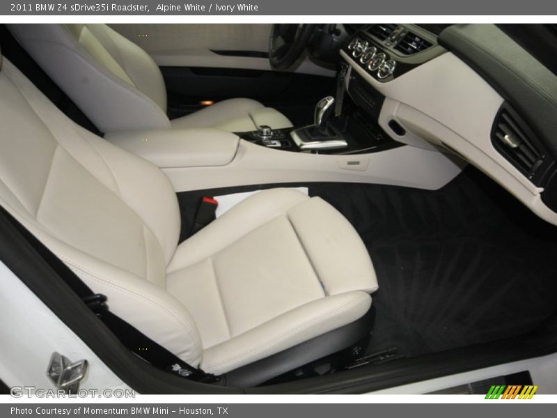 Alpine White / Ivory White 2011 BMW Z4 sDrive35i Roadster