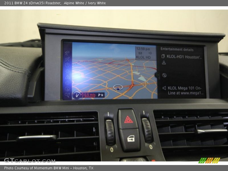 Alpine White / Ivory White 2011 BMW Z4 sDrive35i Roadster