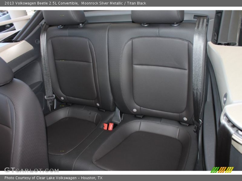 Moonrock Silver Metallic / Titan Black 2013 Volkswagen Beetle 2.5L Convertible