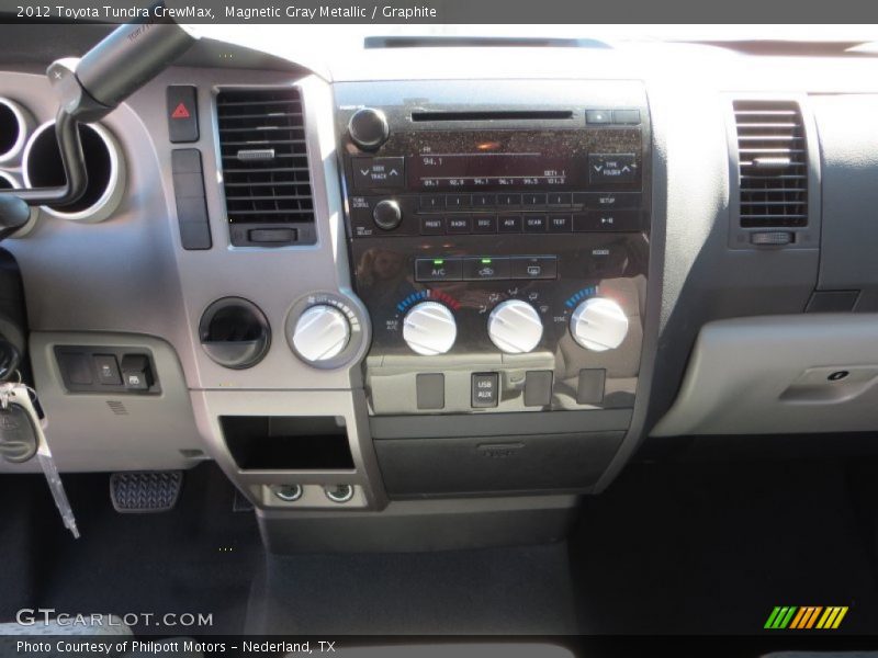Magnetic Gray Metallic / Graphite 2012 Toyota Tundra CrewMax