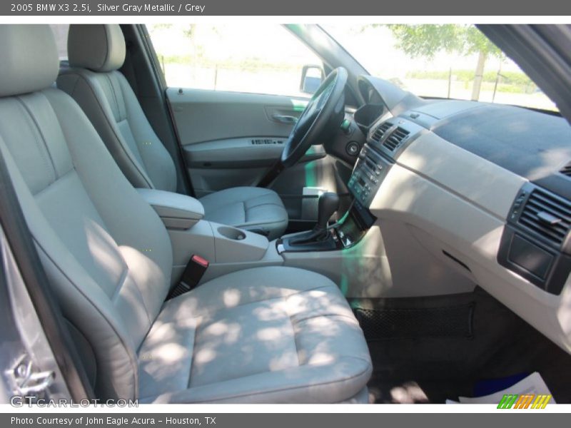 Silver Gray Metallic / Grey 2005 BMW X3 2.5i