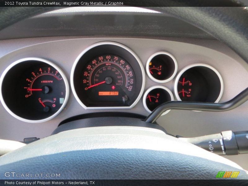 Magnetic Gray Metallic / Graphite 2012 Toyota Tundra CrewMax