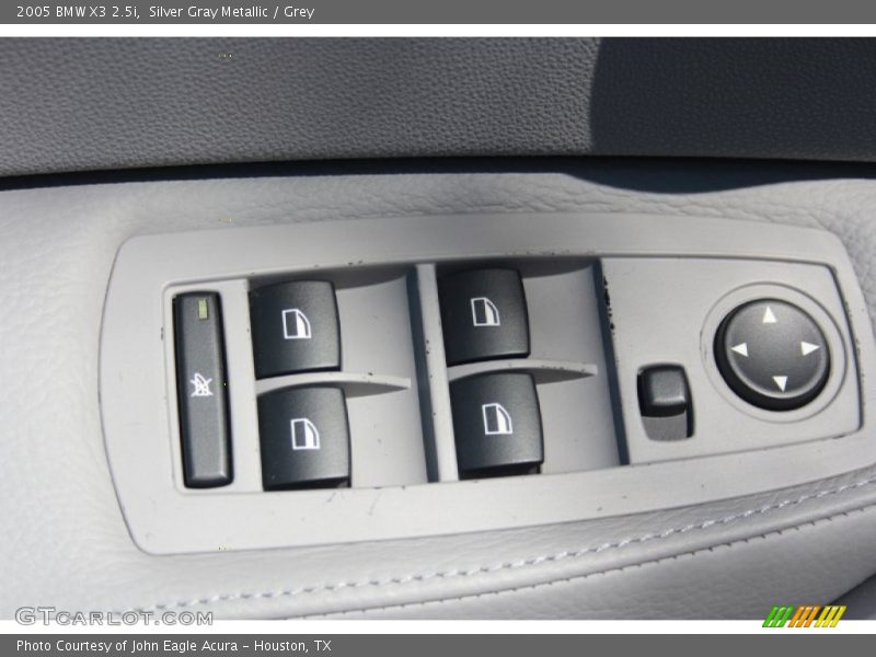 Silver Gray Metallic / Grey 2005 BMW X3 2.5i
