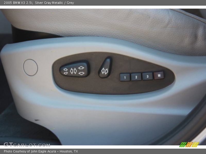 Silver Gray Metallic / Grey 2005 BMW X3 2.5i