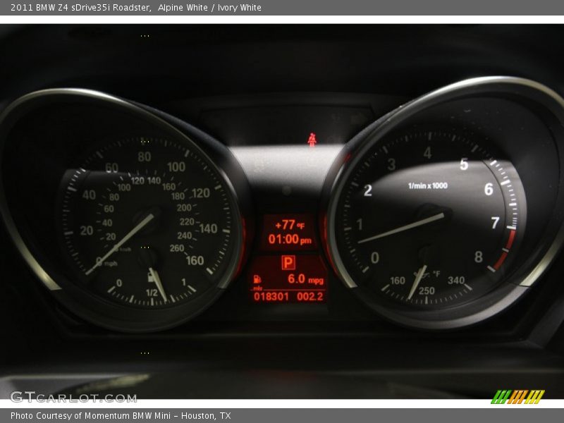 Alpine White / Ivory White 2011 BMW Z4 sDrive35i Roadster